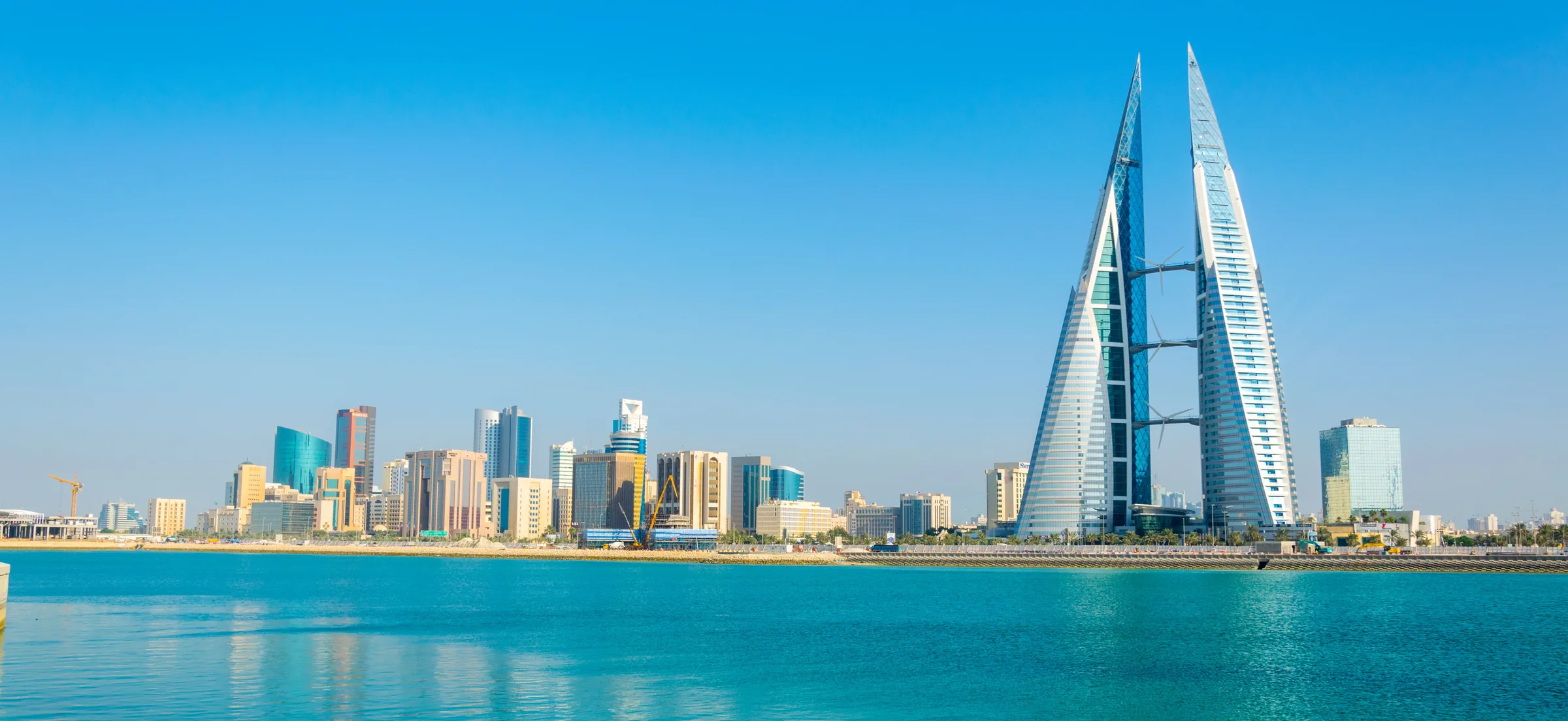 GCC skyline representing regional expertise